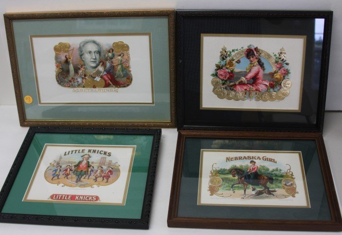 Four(4) Victorian Cigar Labels (1 of 6)