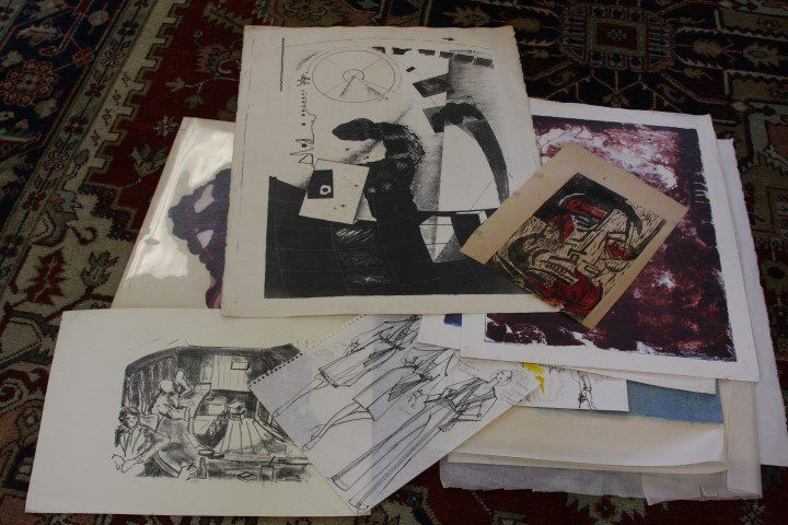 Twenty(20) Original Lithographs, Etc. (1 of 4)