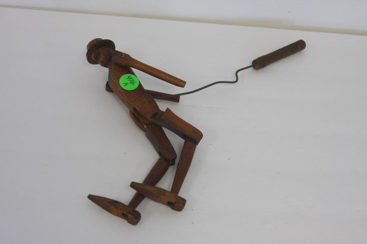 Antique Dancing Jigger Wood Toy (1 of 5)