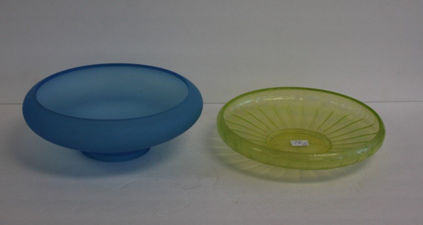 Two(2) Victorian Glass Dishes (1 of 5)