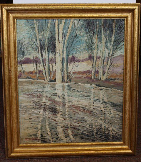 Fremont Ellis; Oil Painting Signed (1 of 5)