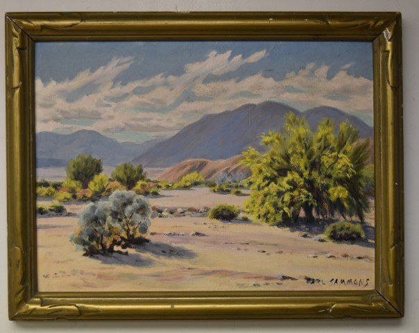 Carl Sammons; American Oil Painting Signed (1 of 4)