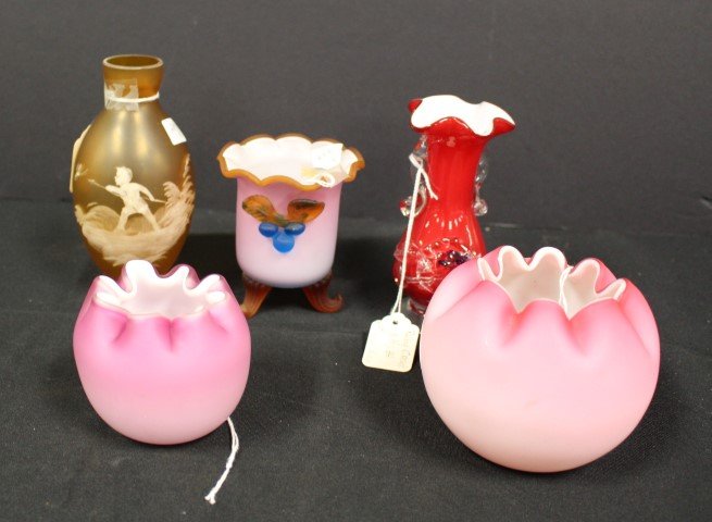 Five(5) Miscellaneous Glass Items (1 of 4)