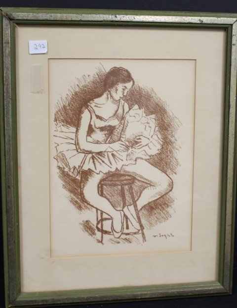 Moses Soyer; Original Lithograph (1 of 5)