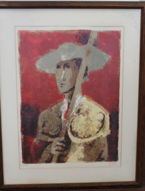 Alvar; 20thC. Lithograph Signed (1 of 7)