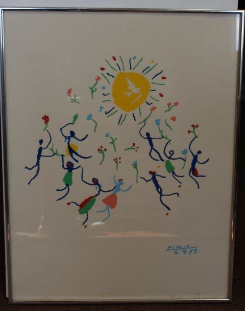 Framed Picasso Print (1 of 4)