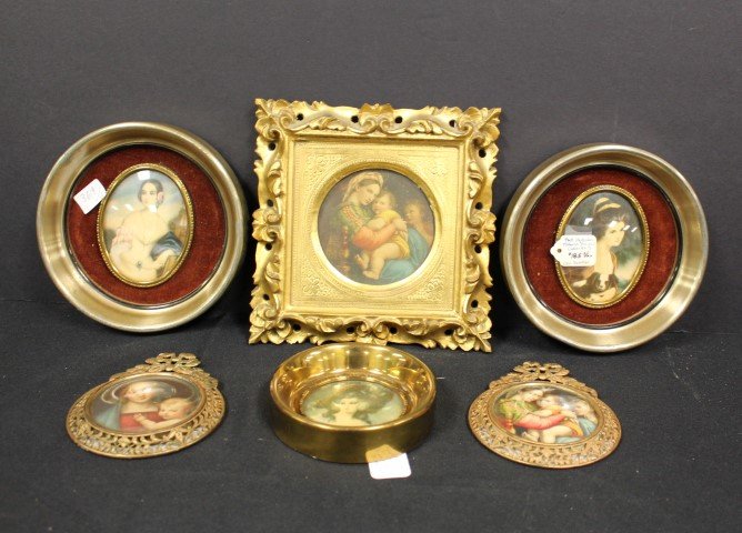 Six(6) Miniature Framed Prints (1 of 5)