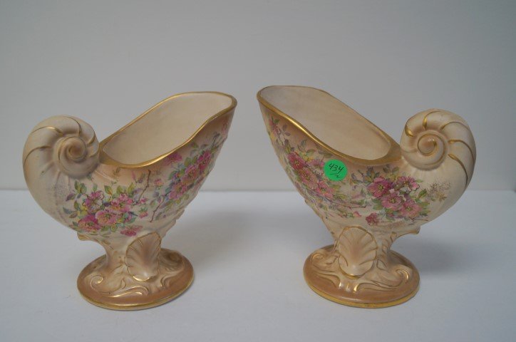 Pair of Victorian Porcelain Planters (1 of 4)