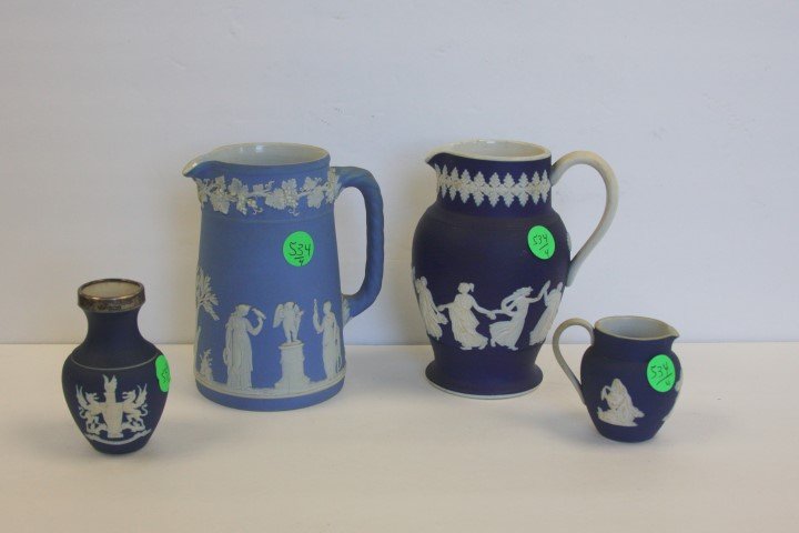 Four(4) Miscellaneous Jasperware Items (1 of 4)