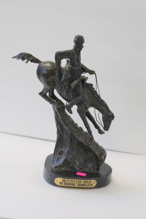 Frederick Remington(after); Bronze Grouping Signed (1 of 4)