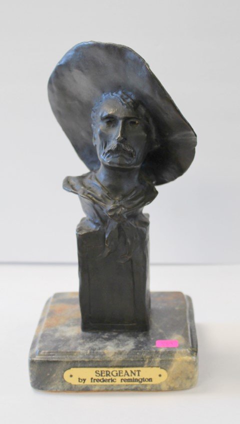 Frederick Remington(after); Bronze Grouping Signed (1 of 4)