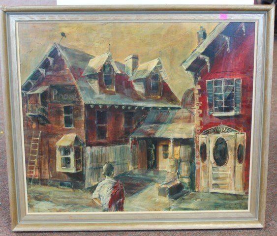 Ric Lee; 20th C. Oil Painting Signed (1 of 6)