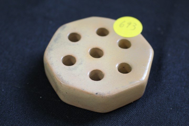 SEG Saturday Evening Girls Pottery Flower Frog (1 of 4)