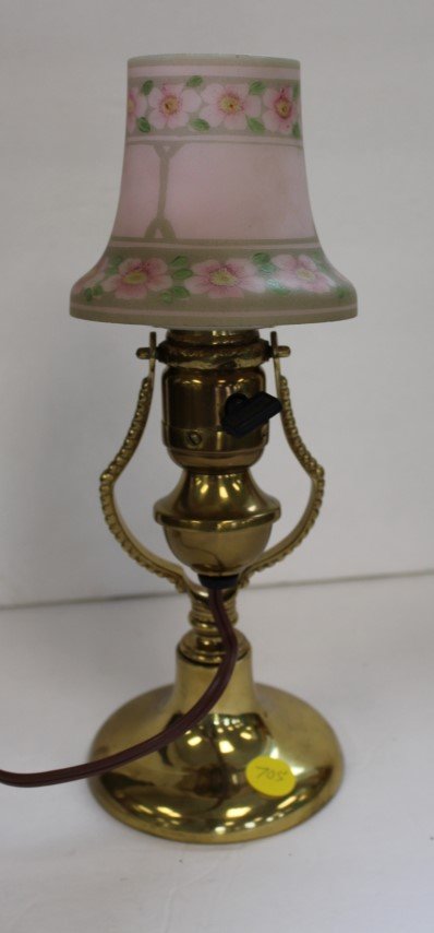 Brass Adjustable Ship Lamp Pairpoint Shade (1 of 6)