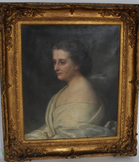 Guiseppe Fagnani; 19thC. Oil Portrait Signed (1 of 7)