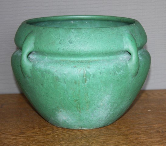 Arts & Crafts Glazed Pottery Planter (1 of 6)