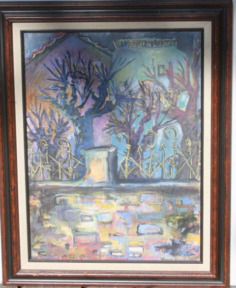 Claes; 20thC. French Gouache Signed (1 of 4)