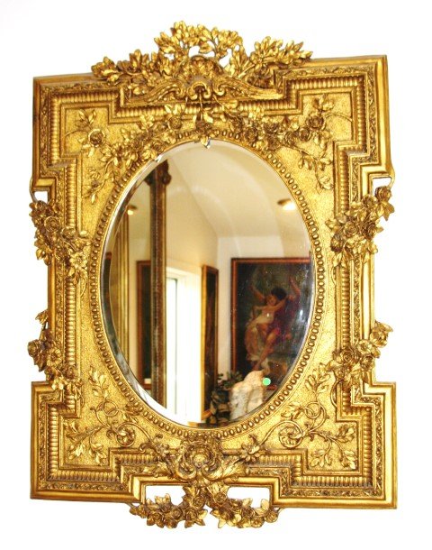 20thC. Ornate Wall Mirror (1 of 6)