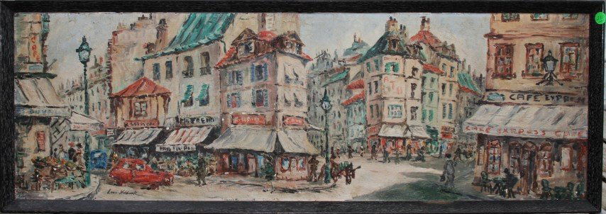 Louis Wolchonok; 20thC. Oil Painting Signed (1 of 7)