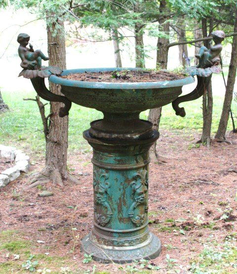 Pair Monumental Palatial Garden Urns (1 of 10)