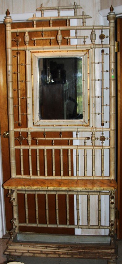 Faux Bamboo Hallrack (1 of 4)