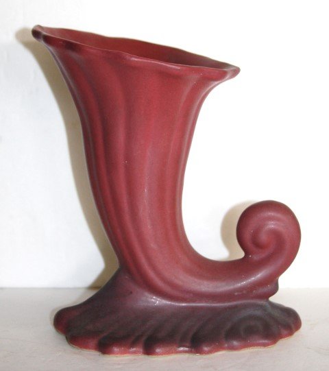 Van Briggle Art Pottery Cornicopia Vase (1 of 5)