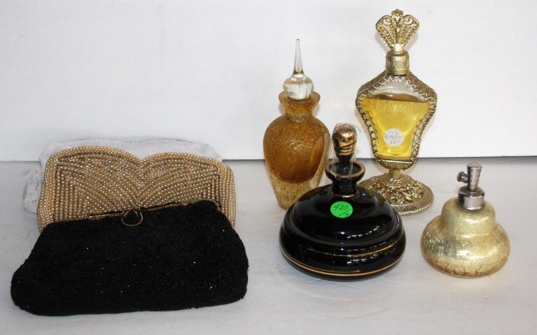7 pc Grouping, Clutch Purses, Perfumers (1 of 6)