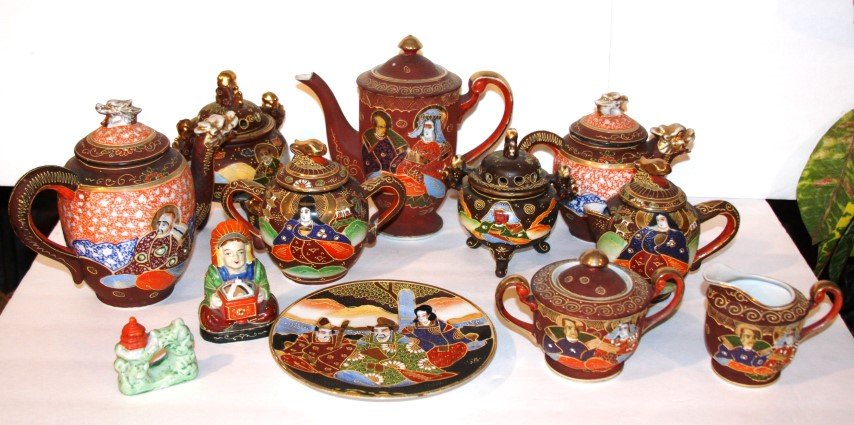 Satsuma Collection - Everything on 2nd Shelf (1 of 8)