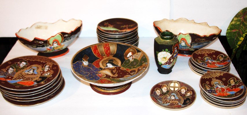 Satsuma Collection - Everything on Bottom Shelf (1 of 8)