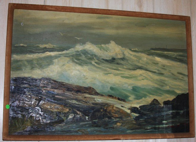 Peter Hamlett, Seascape O/C (1 of 5)