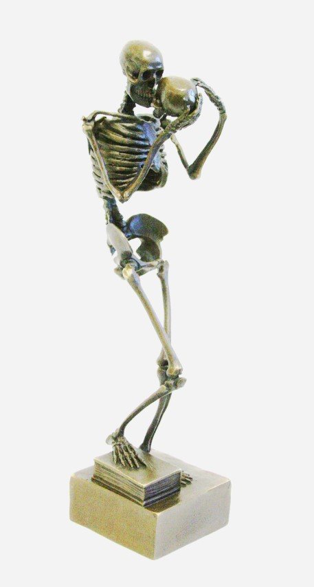 Bronze Skeleton inscribed Karl Kauba (1 of 6)