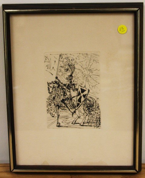 Salvador Dali; Original Etching (1 of 6)