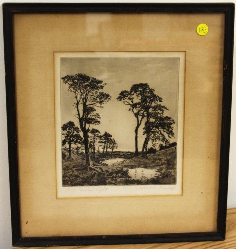 A. Watson Turnbull; Original Etching Signed (1 of 7)