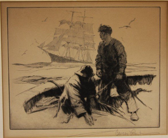 Gordon Grant; Original Etching Signed (1 of 6)