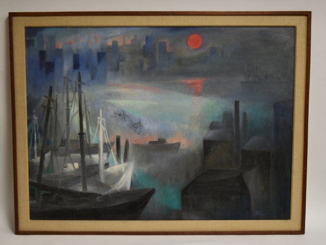 Ruth Alber; 20thC. Oil Painting Signed (1 of 5)