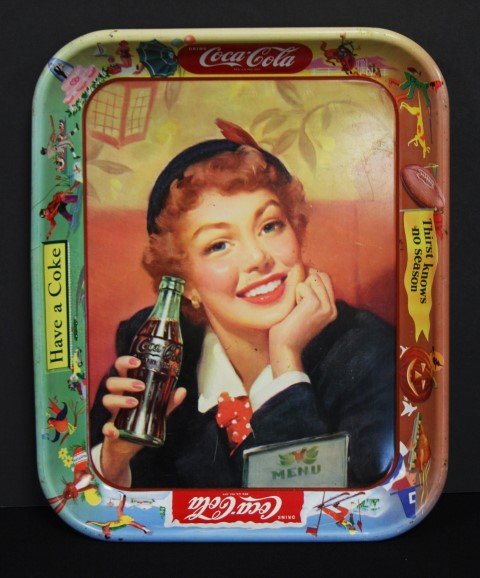 1950's Coca Cola Tray (1 of 5)