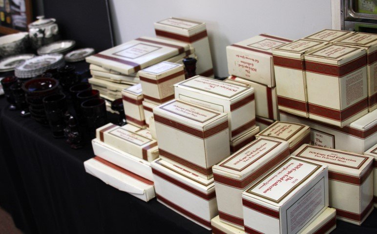 70 pcs Ruby Red Avon 1896 Cape Cod Collection (1 of 6)