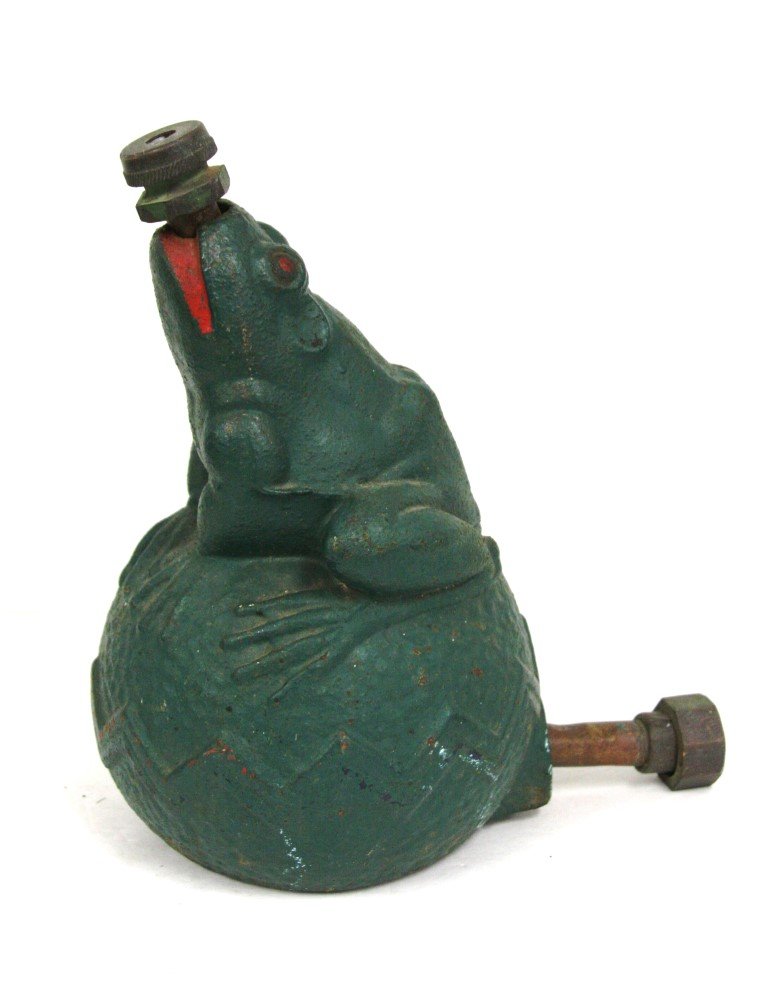 Painted Cast Iron Garden Sprinkler (1 of 5)