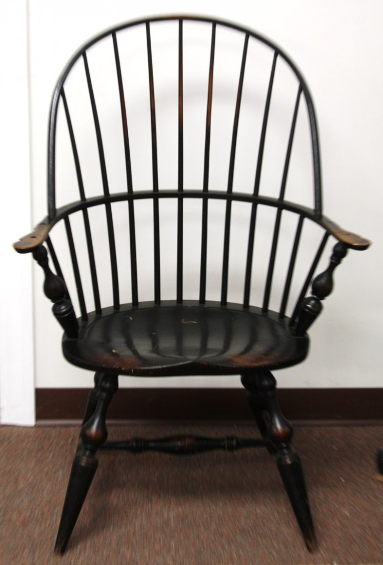 Early Mahogany Windsor Arm Chair (1 of 5)
