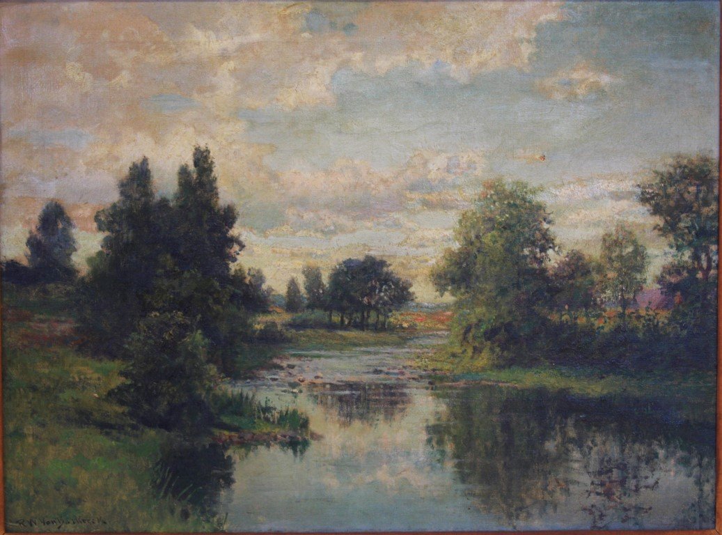 Robert Van Boskerk; American Oil Painting Signed (1 of 6)