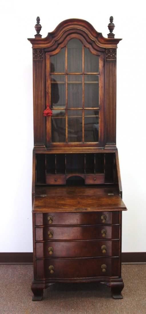 William & Mary Style Petite Secretary Desk (1 of 6)