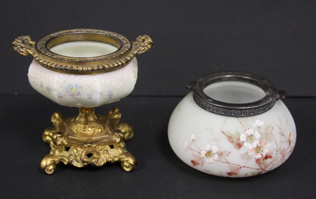 Two(2) Victorian Glass Items (1 of 2)