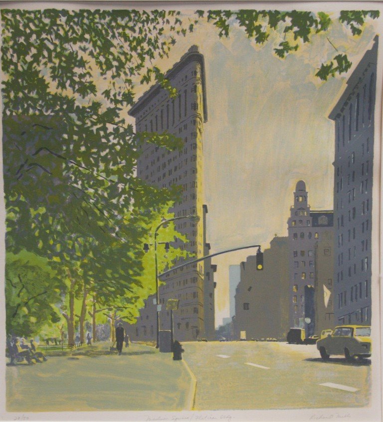 Richard Mills; 20thC. Lithograph Signed (1 of 6)