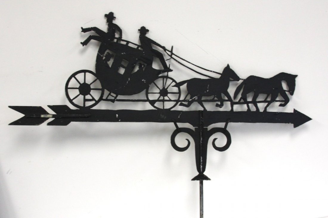 Painted Aluminum Weathervane Directional (1 of 5)