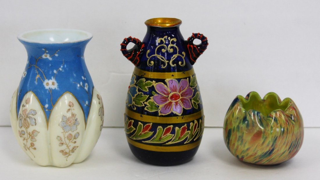 Three(3) Miscellaneous Glass Vases (1 of 3)