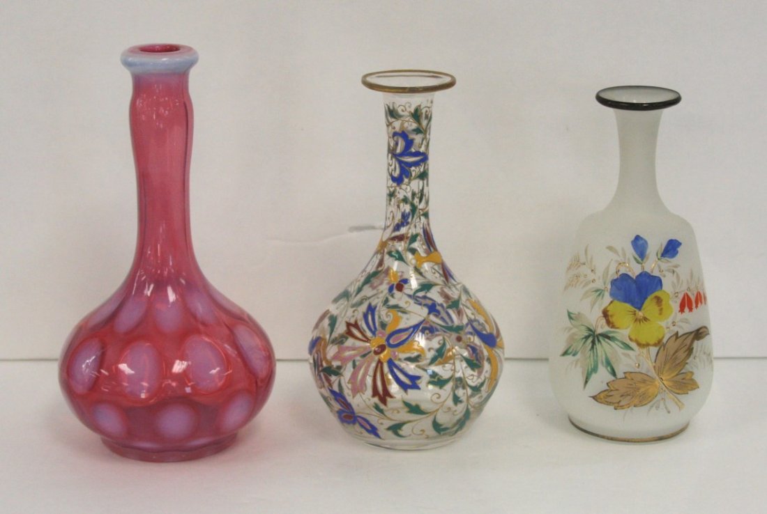 Three(3) Miscellaneous Glass Vases (1 of 3)