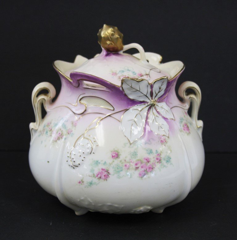 R.S. Prussia Porcelain Jar (1 of 6)