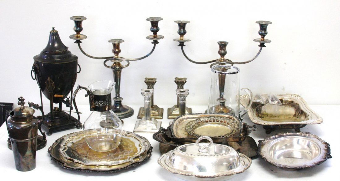 Miscellaneous Lot of Silverplate (1 of 4)
