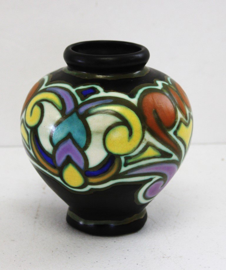 Gouda Style Pottery Vase (1 of 4)