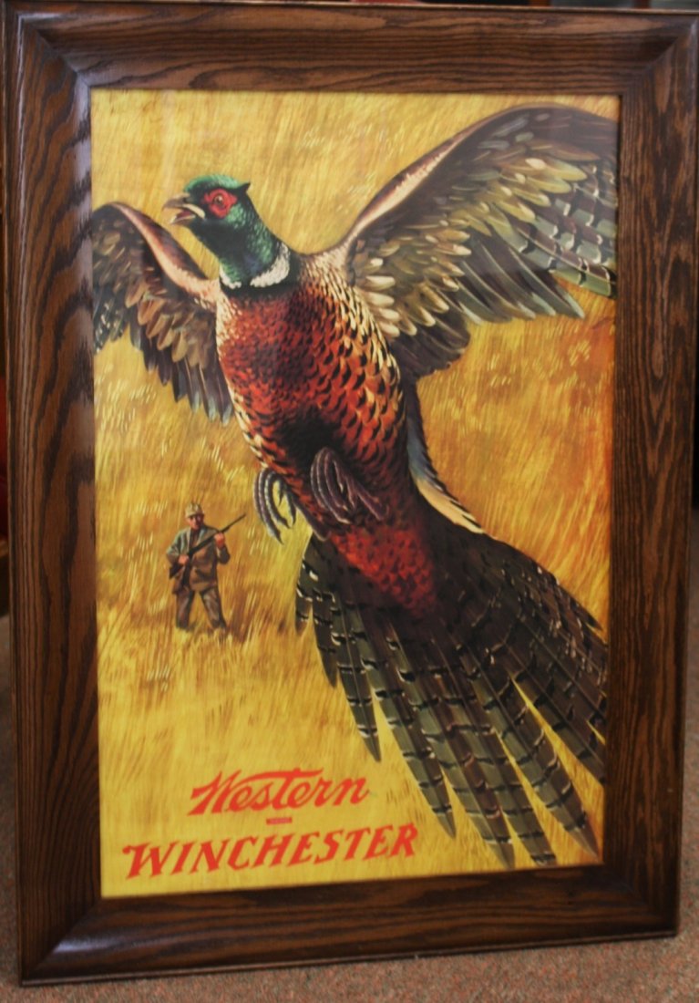 Framed Winchester Advertising Poster (1 of 5)